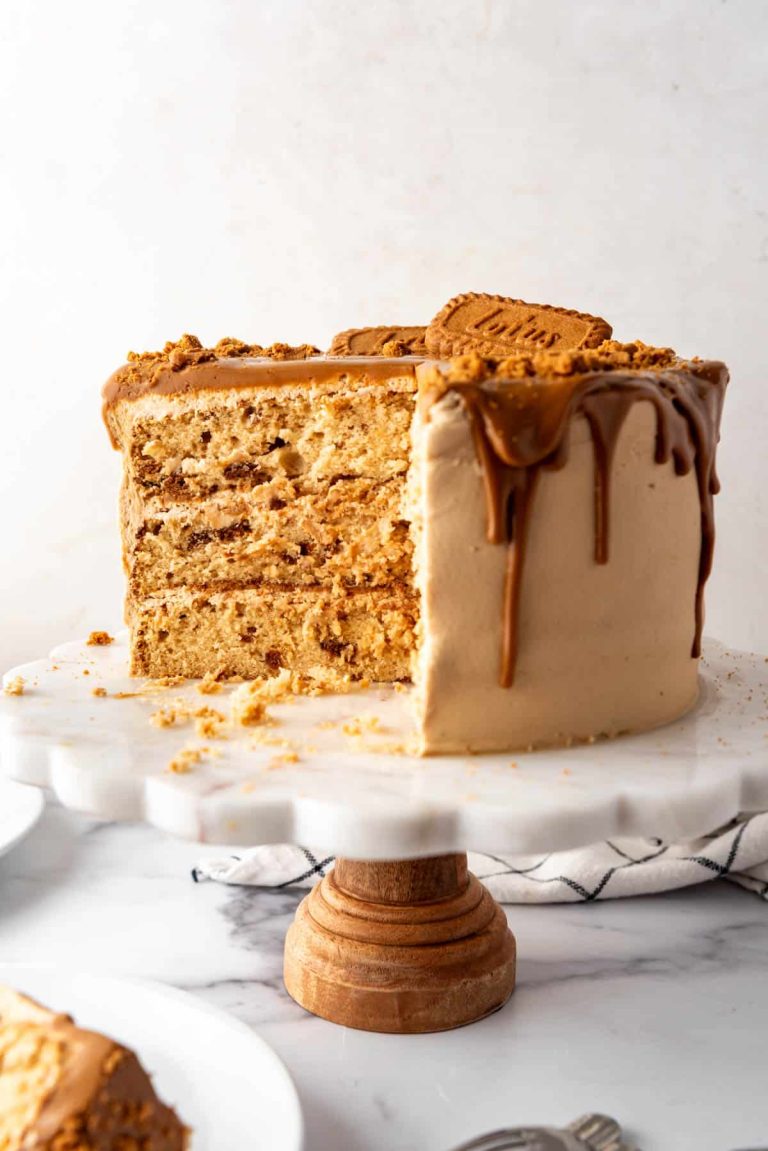 Gâteau au beurre de biscuits Biscoff – Maison des Manges de Nash