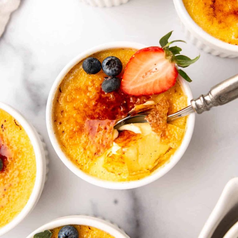 Crème Brûlée Maison – Maison de Nash Eats