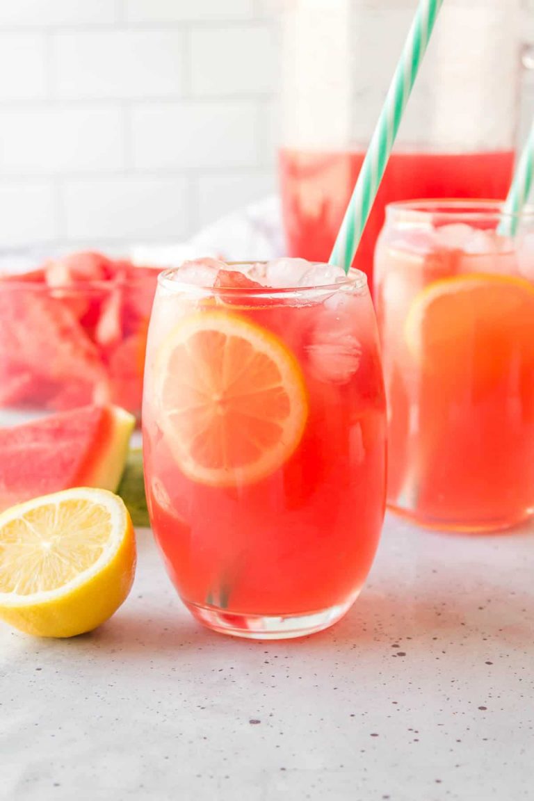 Recette de Limonade à la Pastèque Fait Maison – Maison de Nash Eats