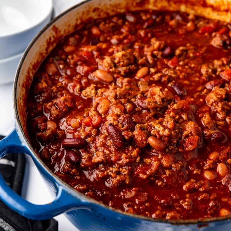 Chili Classique Fait Maison – Maison des Repas Nash