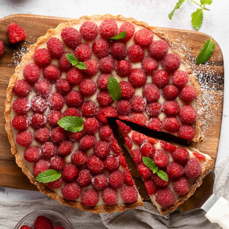 Tarte aux Framboises – Maison de Nash Mange