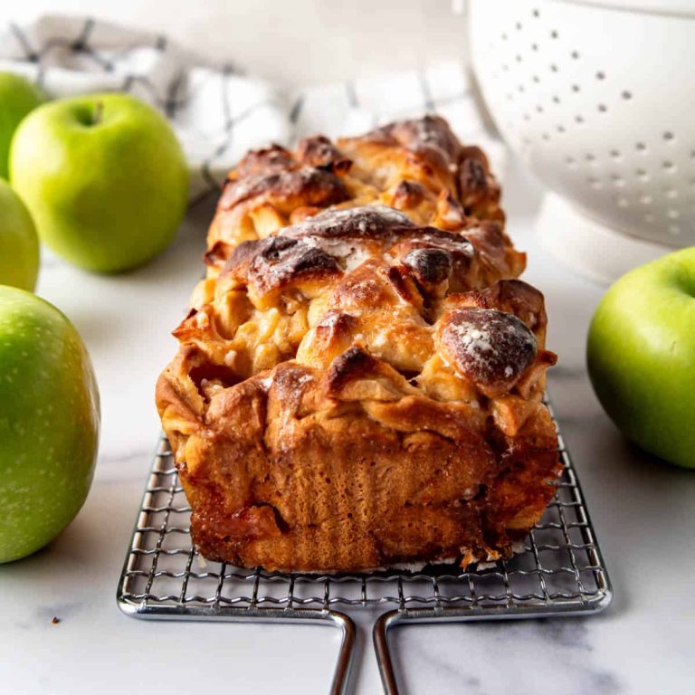 Pain aux beignets aux pommes glacé – Maison des saveurs de Nash
