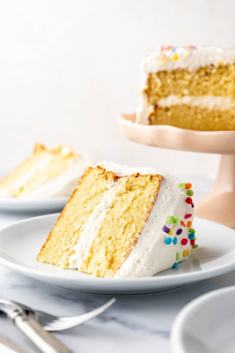Gâteau à la Vanille Parfait (fait maison !)