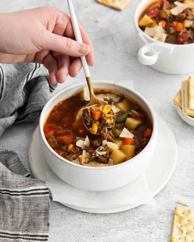 Soupe de bœuf aux légumes à l’ancienne – Maison de Nash Eats