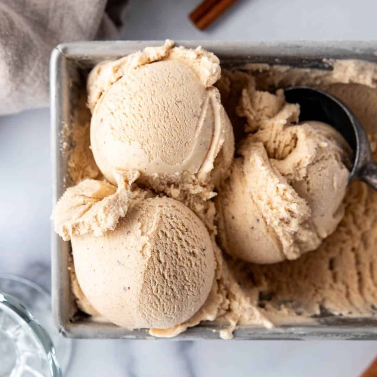 Crème Glacée Maison à la Cannelle – Maison de Nash Eats